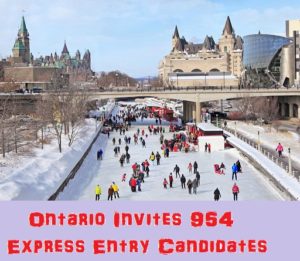 Ontario Invites 954 Express Entry Candidates