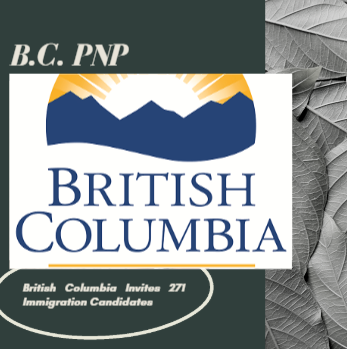 British Columbia Invites 271 Candidates
