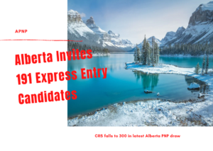 Alberta Invited 191 Express Entry Candidates